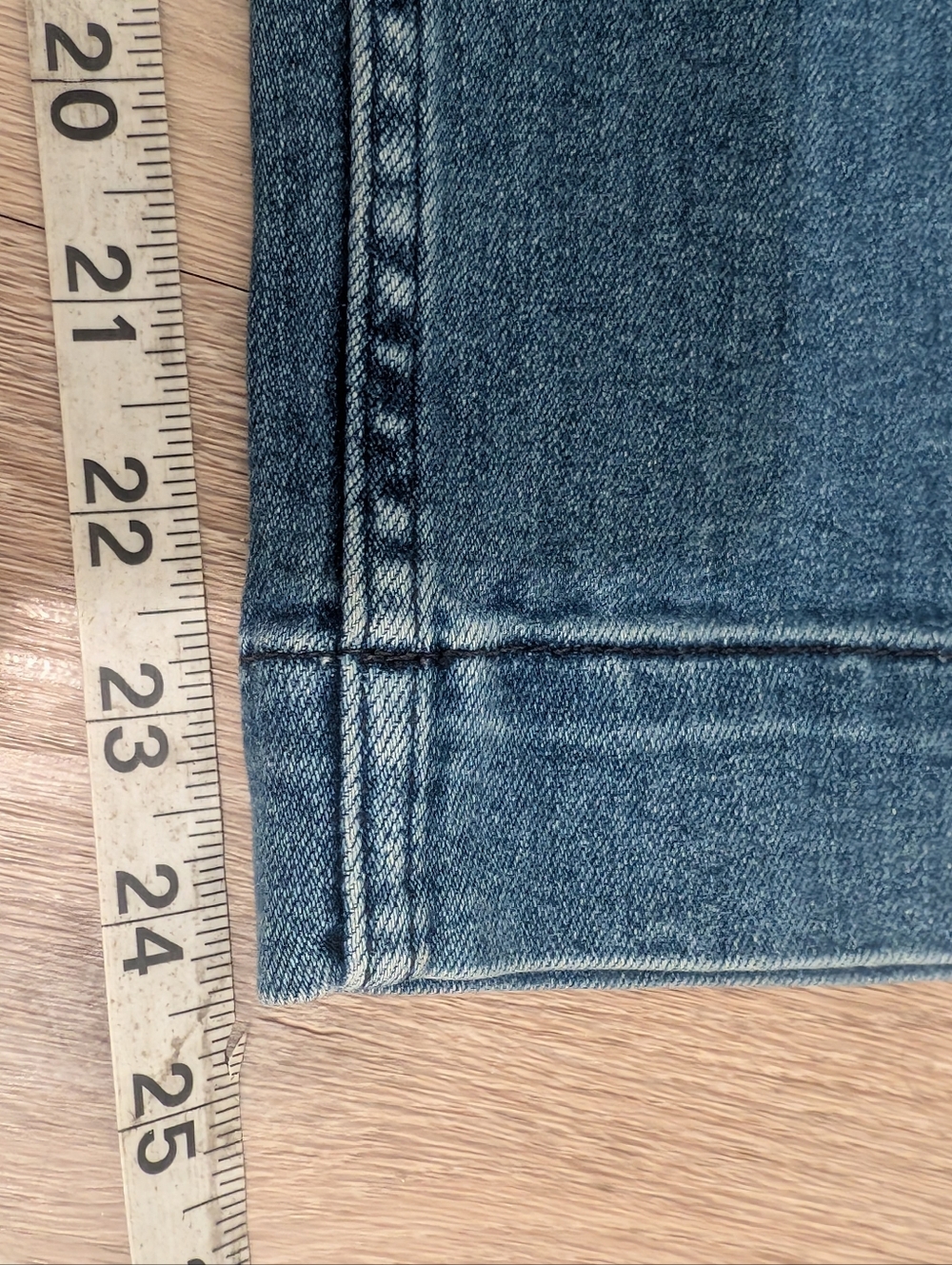 Women's Maeve by Anthropologie Blue Colette Wide Leg Jeans Size 28 - Picture 10 of 10